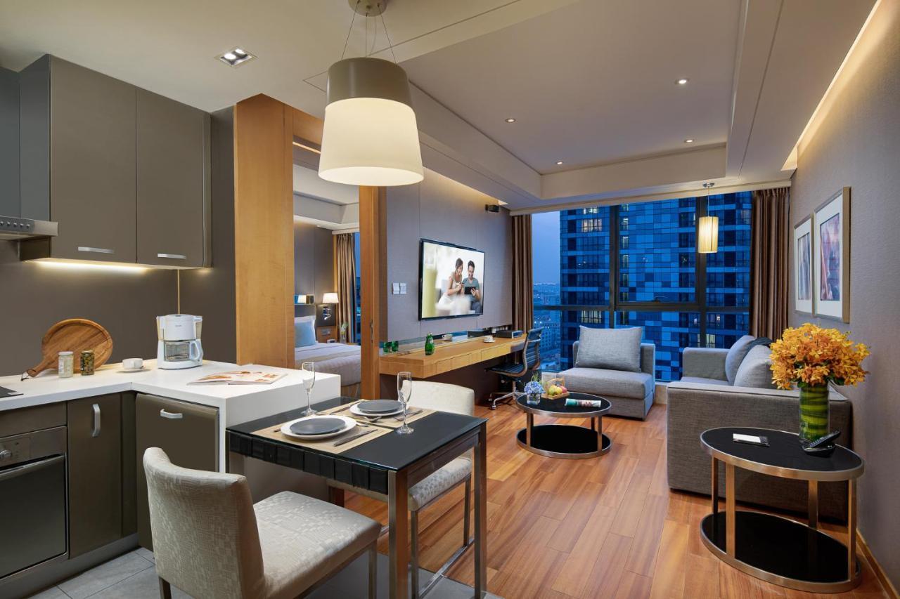 Ascott Raffles City Pekin Dış mekan fotoğraf