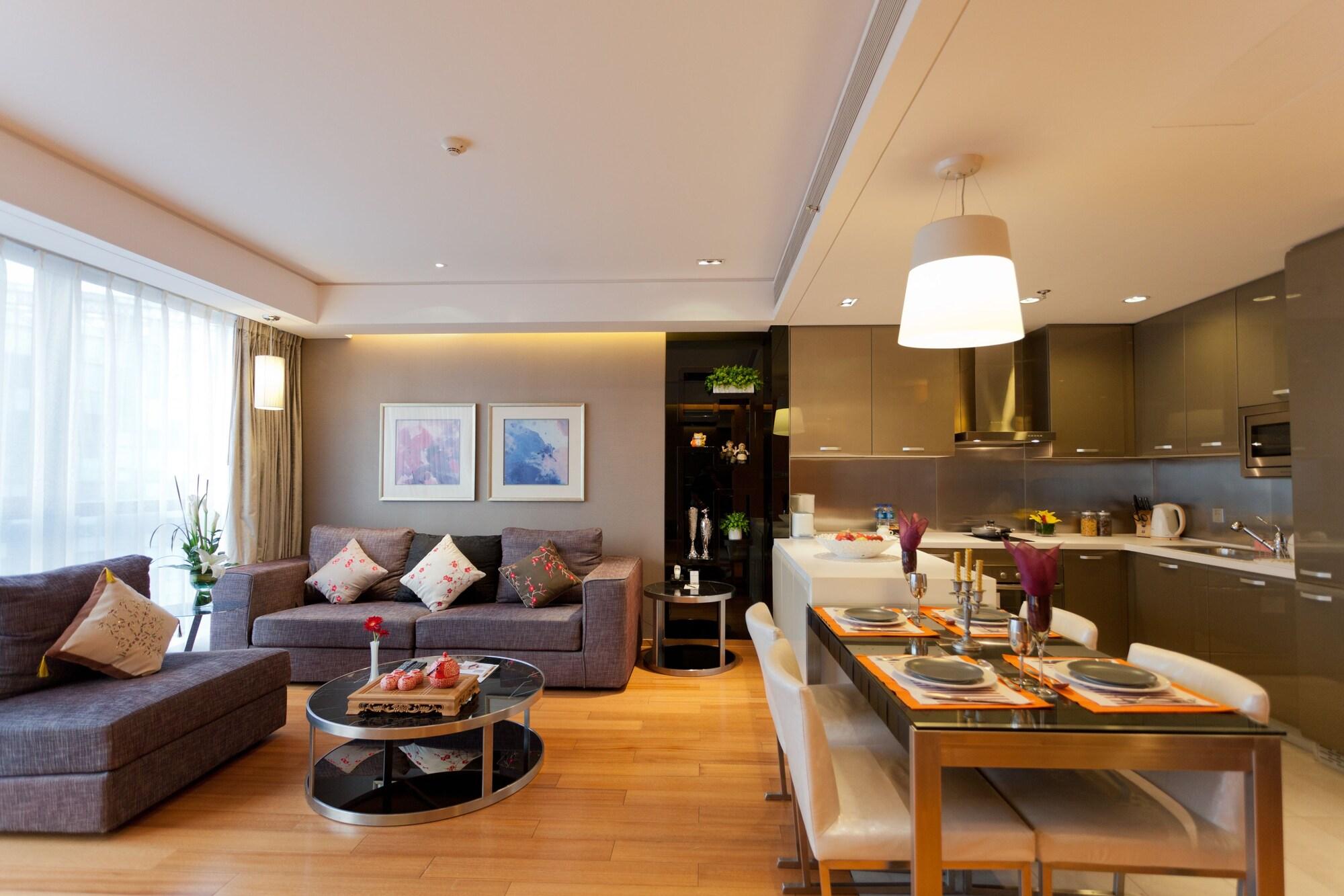 Ascott Raffles City Pekin Dış mekan fotoğraf