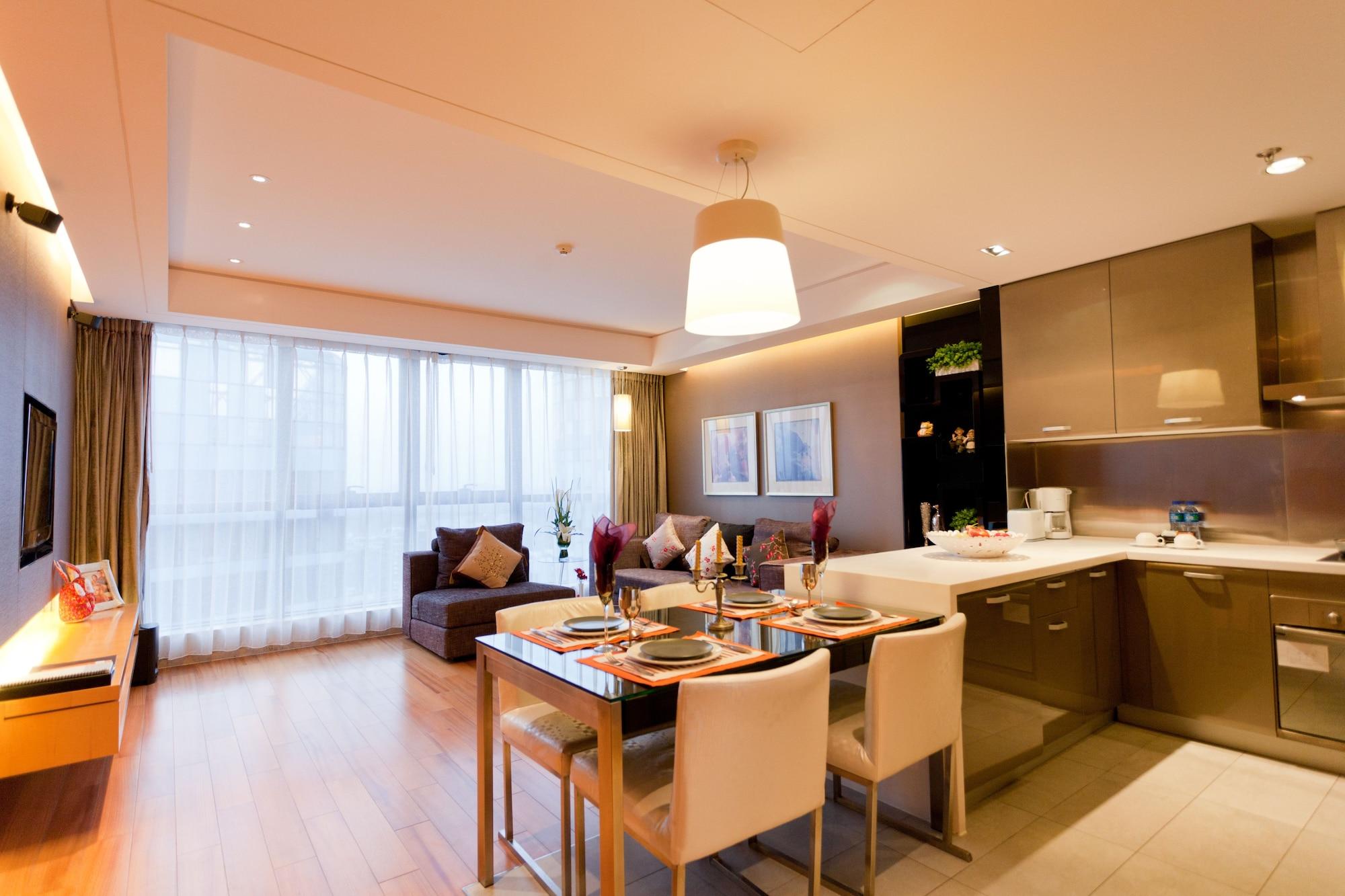Ascott Raffles City Pekin Dış mekan fotoğraf
