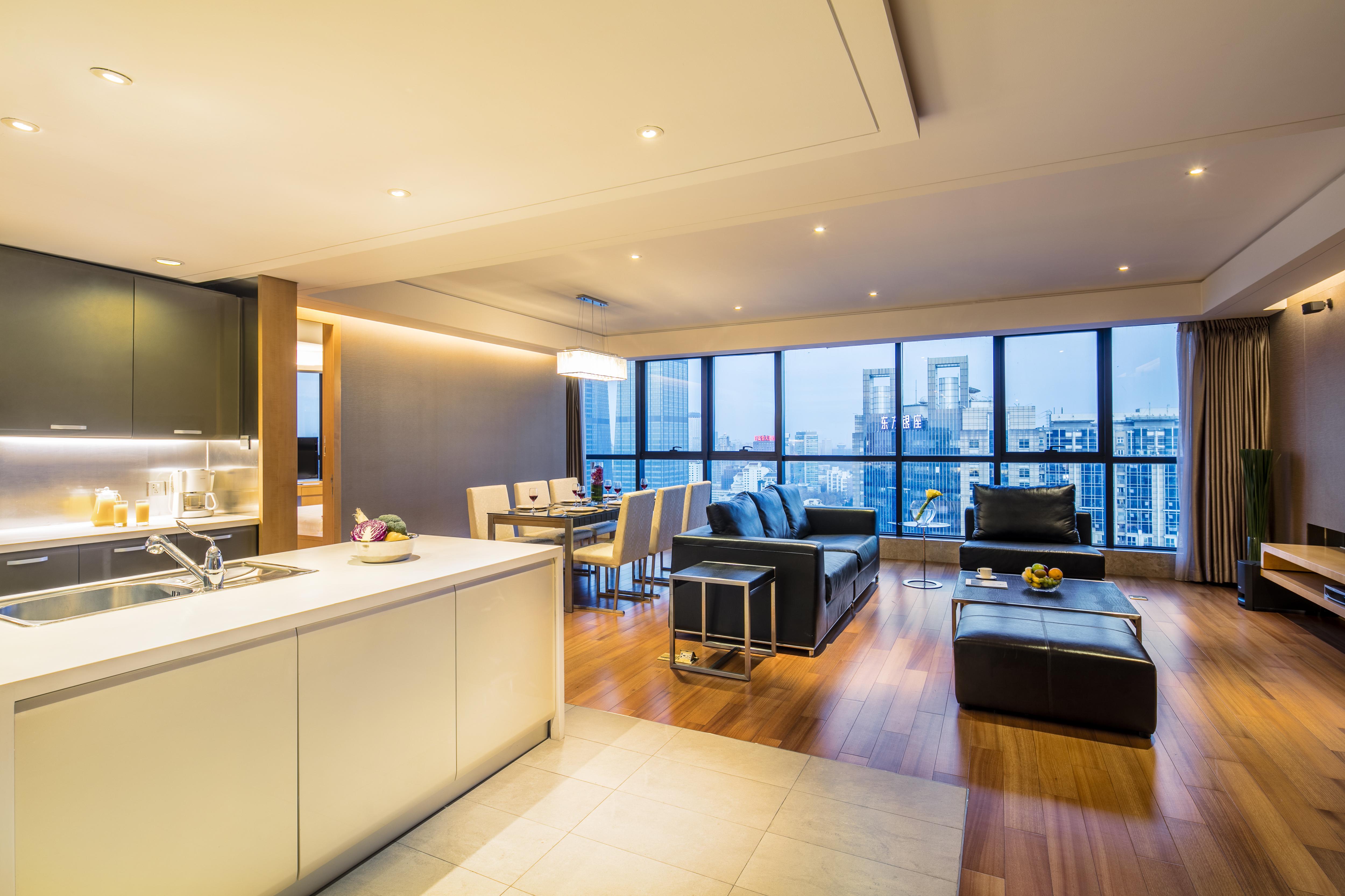 Ascott Raffles City Pekin Dış mekan fotoğraf